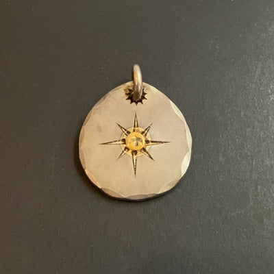goro's | Metal Pendant with 18 Carvings / Special Made **1992