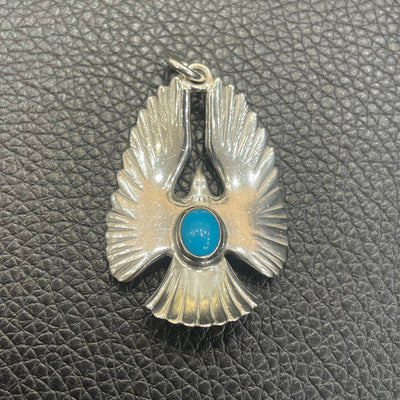 goros DELTAone International Turquoise Eagle Pendant 45544a 1