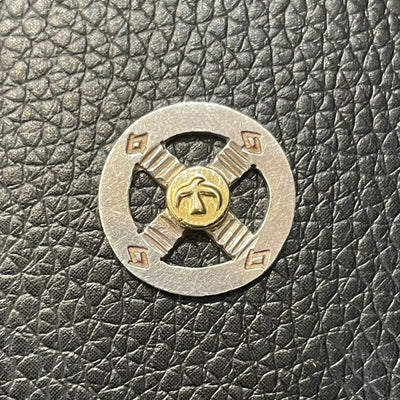 goros DELTAone International Silver Wheel with K18 Gold 66395a 1