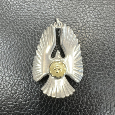goros DELTAone International goros Eagle Pendant with K18 Gold 58497a 1