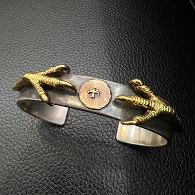 goros DELTAone International Gold Claw Bracelet S S00446 1