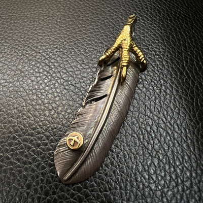 goros DELTAone International Feather with Metal and Gold Claw Right XL S00448 1