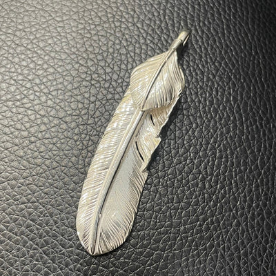 goros goros Silver Top Feather Left XL 59376a 1