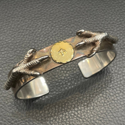 goros DELTAone International Silver Claw Bracelet M S00323 1