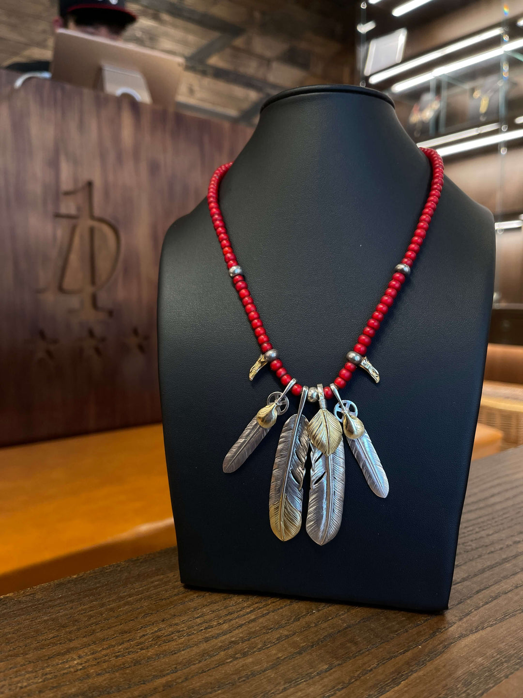 銀製　約65mm goro’s(赤G15) goro's Setup | Kimura Red Bead Set | goro's | DELTAone Hong Kong