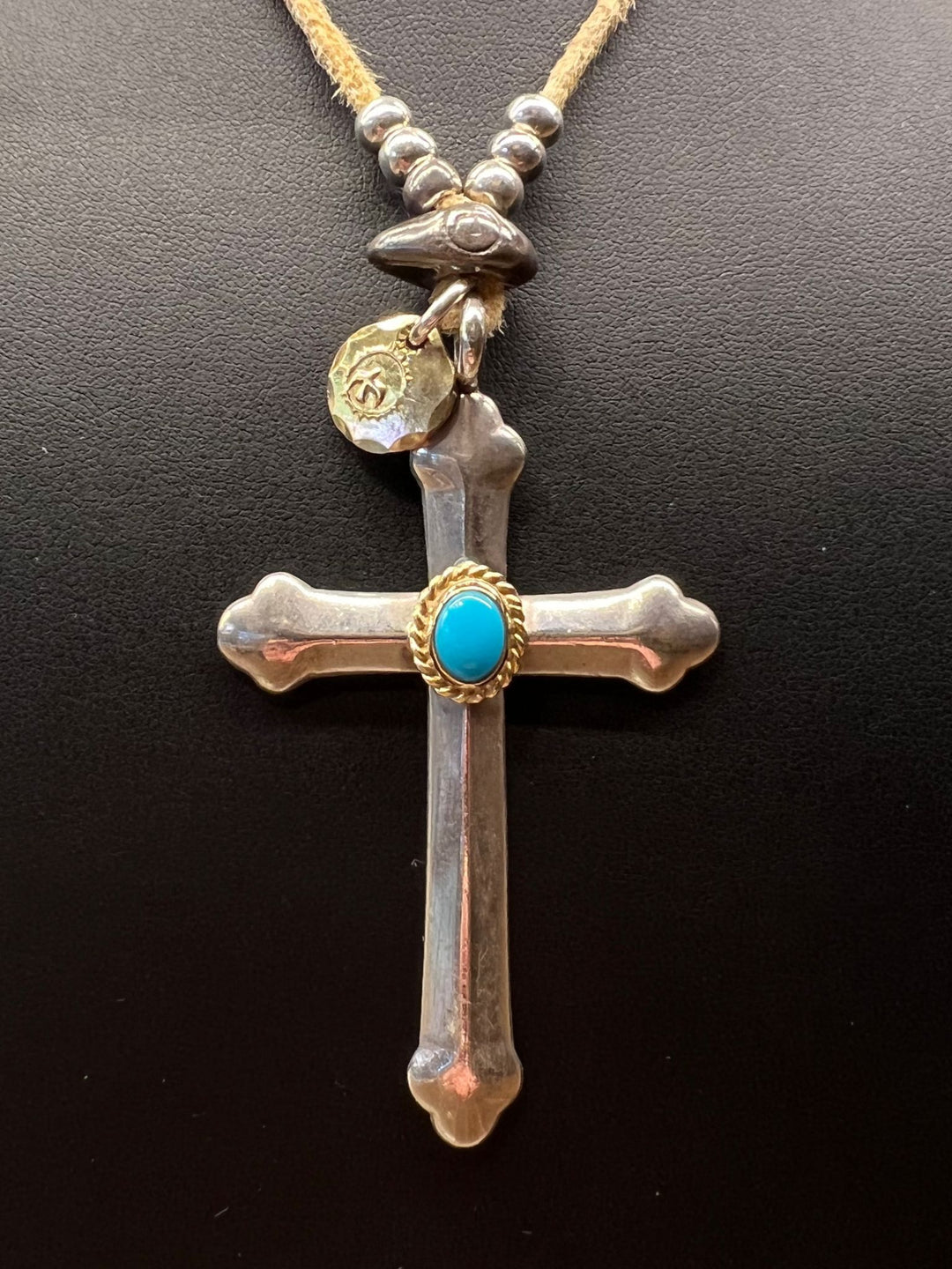 goro's Setup | Cross with Gold Rope Turquoise Setup | goro's